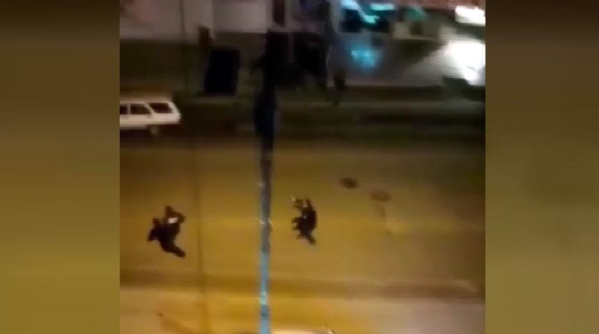 Ankara'da hırsızlık şüphelileri, bekçilerin açtığı ateşe rağmen kaçtı