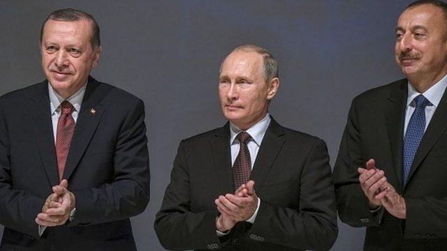 Erdoğan, Putin ve Aliyev