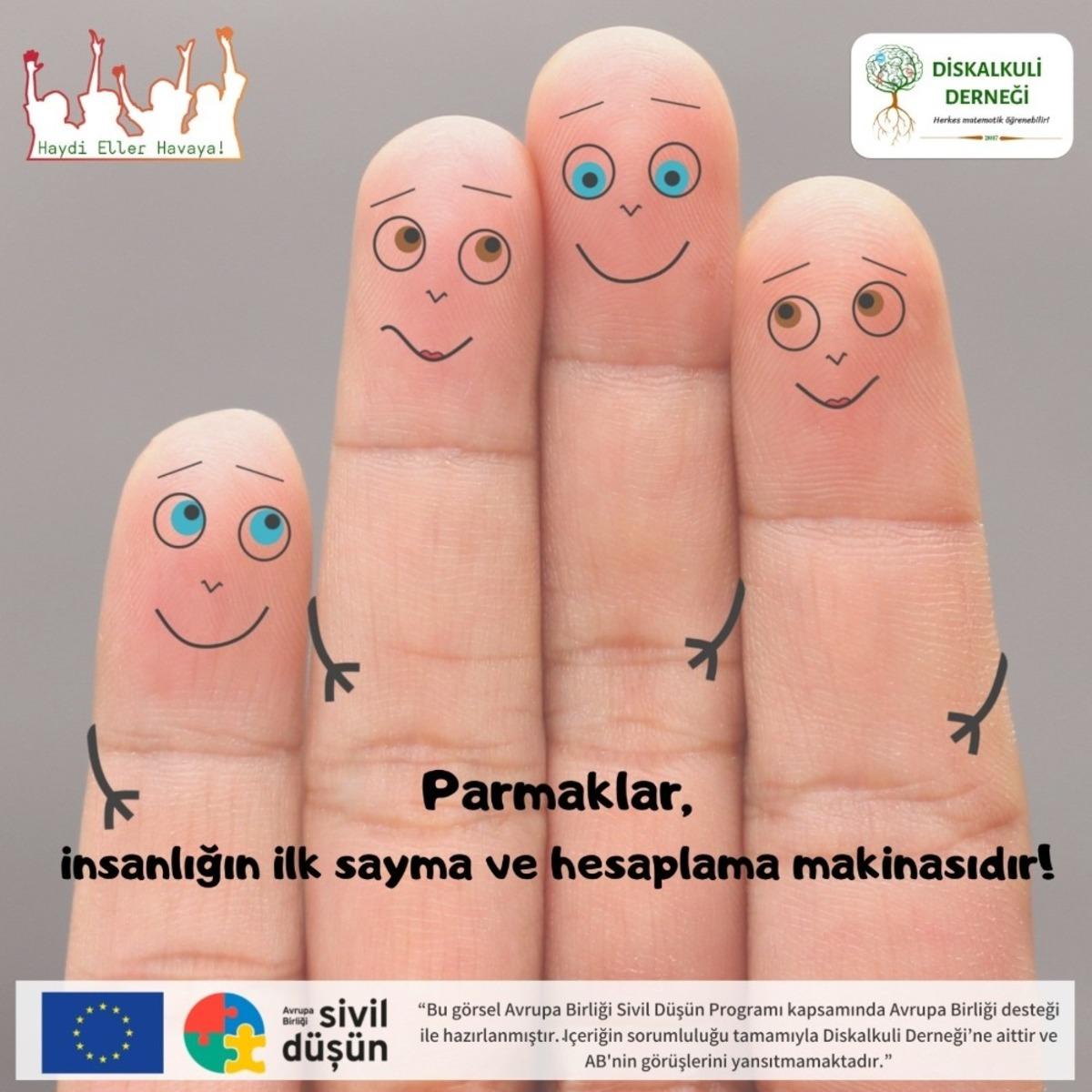 Diskalkuli Derneğinden &ldquo;Haydi, Eller Havaya&rdquo; projesi