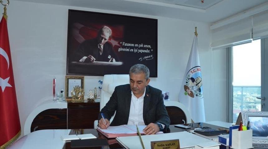 Ko&ccedil;arlı&rsquo;da belediye tarafından projelendirilen en b&uuml;y&uuml;k GES projesinde &ouml;nemli adım