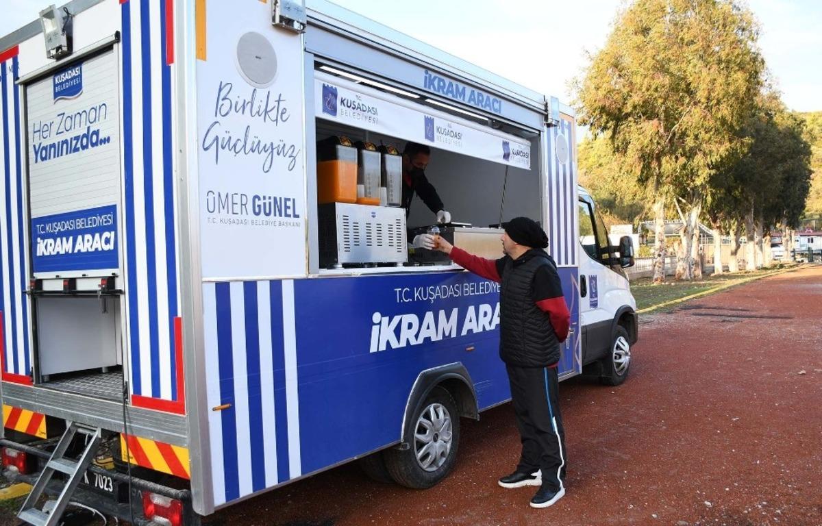 Mobil İkram Aracı&rsquo;nın son durağı Adag&ouml;l oldu