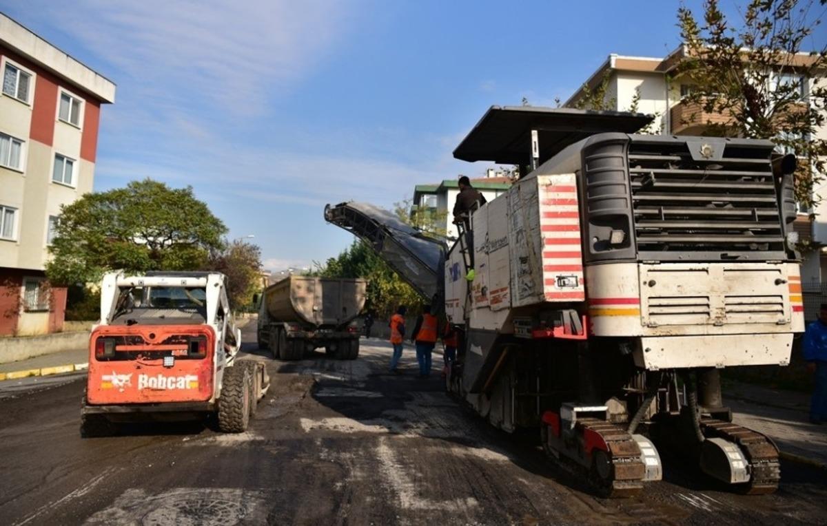 Tuzla&rsquo;da 2020 yılında 25 bin 880 ton asfalt serildi