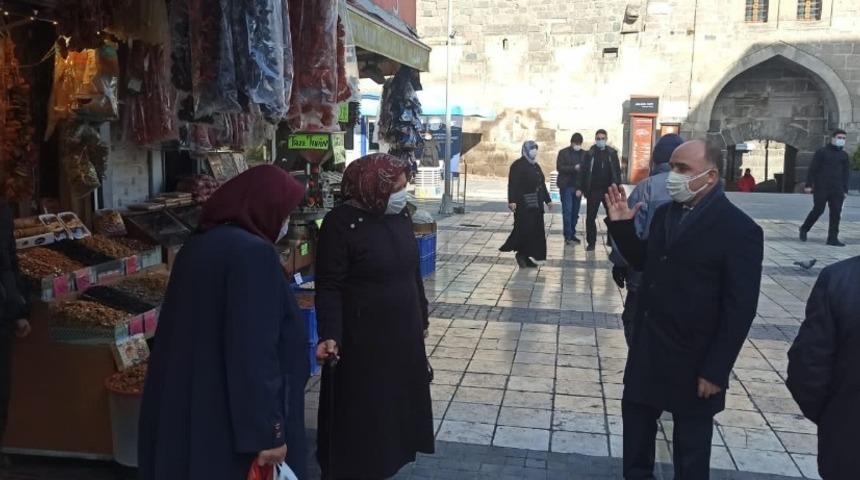 Vali Günaydın, "Kayserililer maske konusuna büyük hassasiyet gösteriyor"