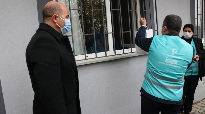 Sultanbeyli’de karantina ekiplerinden denetim