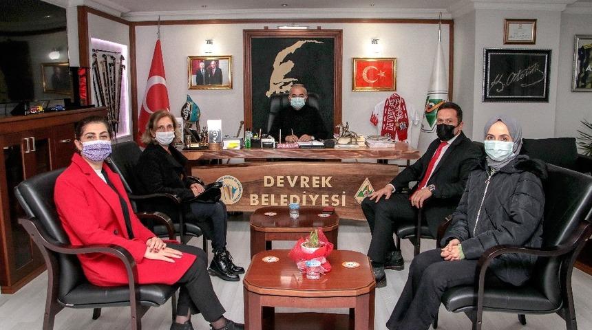 &Ouml;zmekik&rsquo;ten Başkan Bozkurt&rsquo;a ziyaret