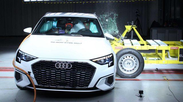 Yeni Audi A3 Euro NCAP çarpışma testlerinden 5 yıldız aldı