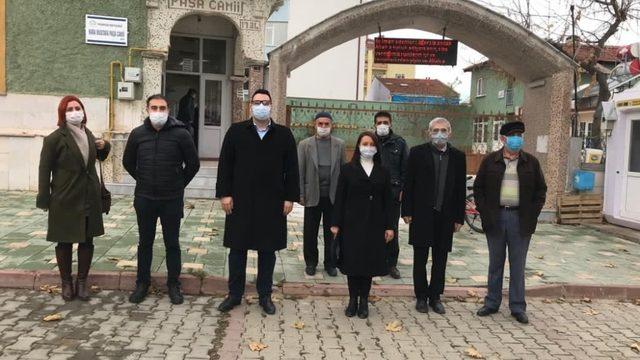 Vakıflar Bölge Müdürü Emek, Kara Mustafa Paşa Camii’nde incelemelerde bulundu
