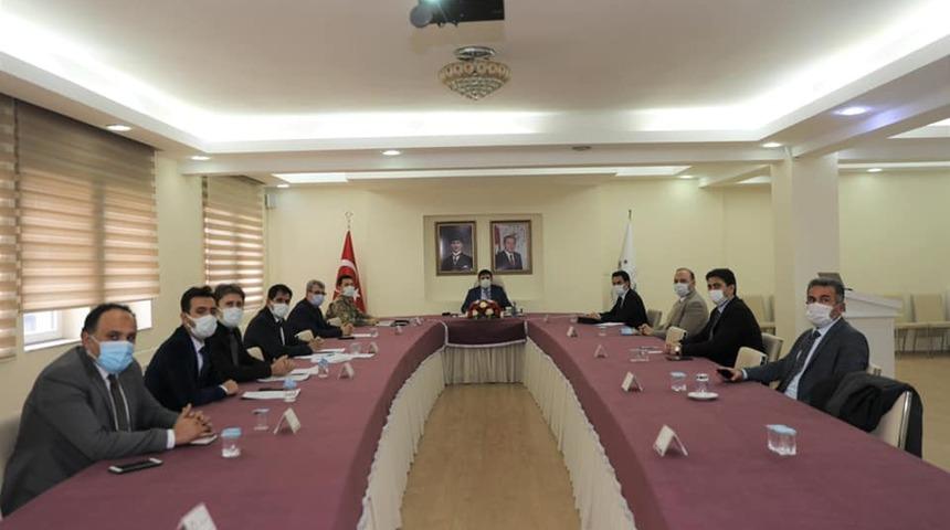Iğdır&rsquo;da İl pandemi kurulu toplantısı yapıldı