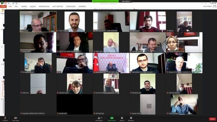Gediz’de okul yöneticilerine uzaktan eğitim semineri G2