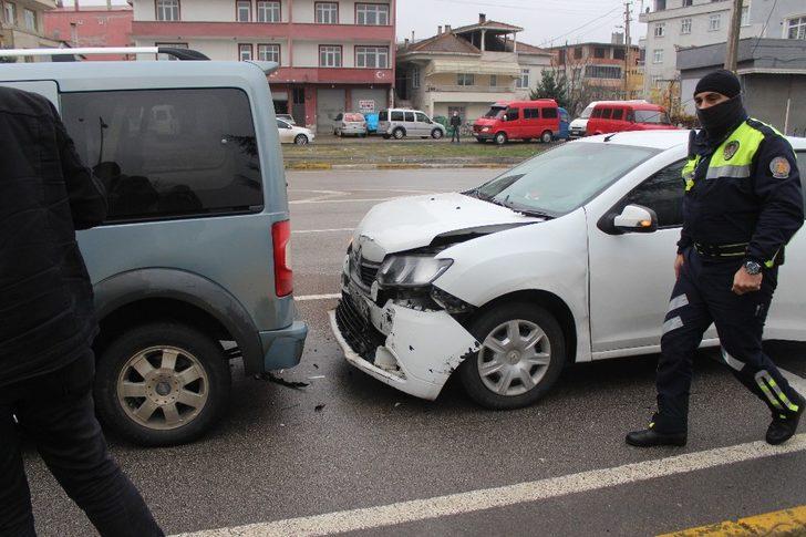 Çarşamba’da kaza: 1 yaralı G1