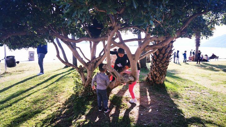 Marmarisliler güneşli havanın tadını çıkardı G5