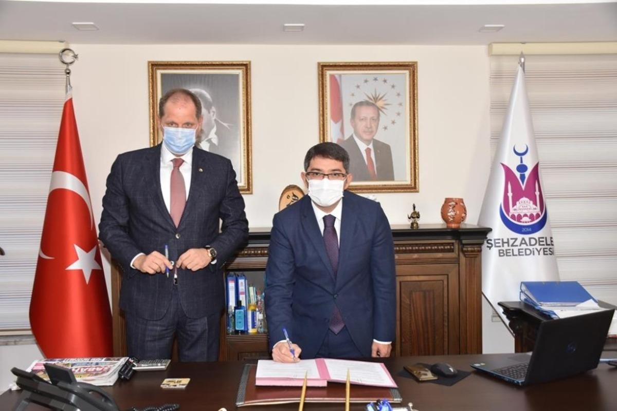 Şehzadeler&rsquo;de imzalar ova yolları i&ccedil;in atıldı