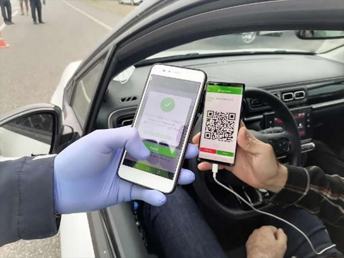 Samsun'un girişinde HES kodu uygulaması