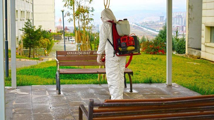 Kahramanmaraş’ta yurtlar dezenfekte ediliyor G2