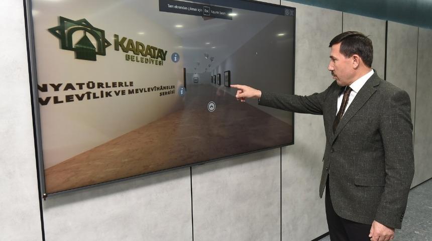 Karatay Belediyesi&rsquo;nden Şeb-i Arus Haftasında dijital sergi