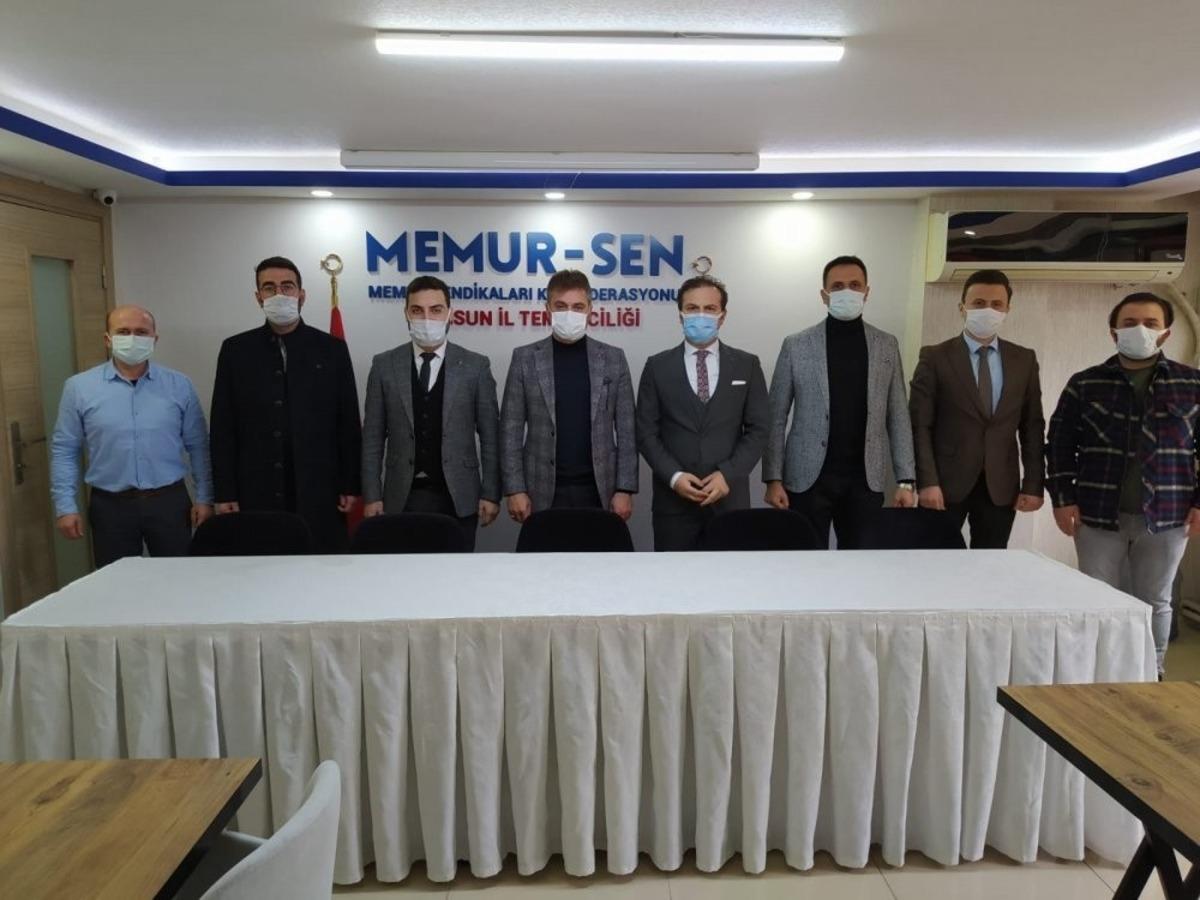 Gen&ccedil; Memur-Sen Samsun Temsilciliği&rsquo;nde bayrak değişimi