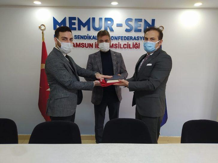 Genç Memur-Sen Samsun Temsilciliği’nde bayrak değişimi G2