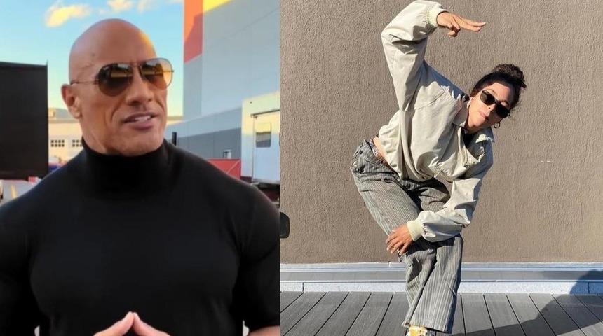 Dwayne Johnson haberi Twitter’dan verdi! Quintessa Swindell, Black Adam kadrosunda 