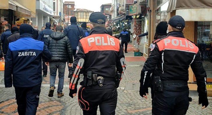 Kuyruk oluşturan esnafa ceza yazıldı G4