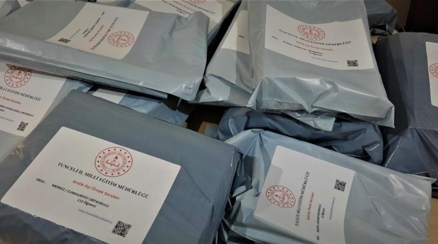 Tunceli’de LGS’ye hazırlanan öğrencilere destek