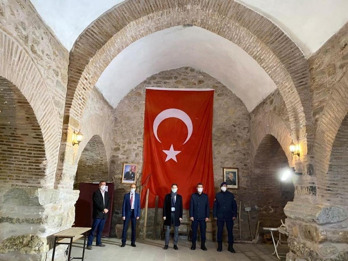 Tarihi &Ccedil;akırsaz Hanı b&ouml;lge turizmine kazandırıldı