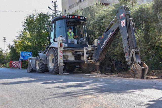 Elvanlı’daki içme suyu hattı çalışmalarında sona gelindi