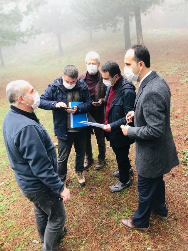 Vali Aktaş, bal ormanları proje sahasını gezdi