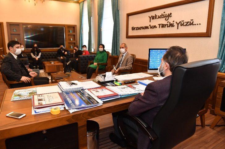 Başkan Uçar Türkiye birincisi öğrencileri ağırladı G2