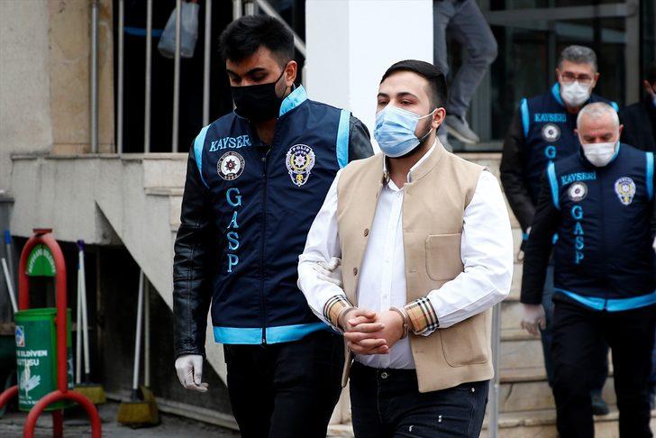 Kayseri'de suç örgütü operasyonunda yakalanan 13 şüpheli adliyede G1