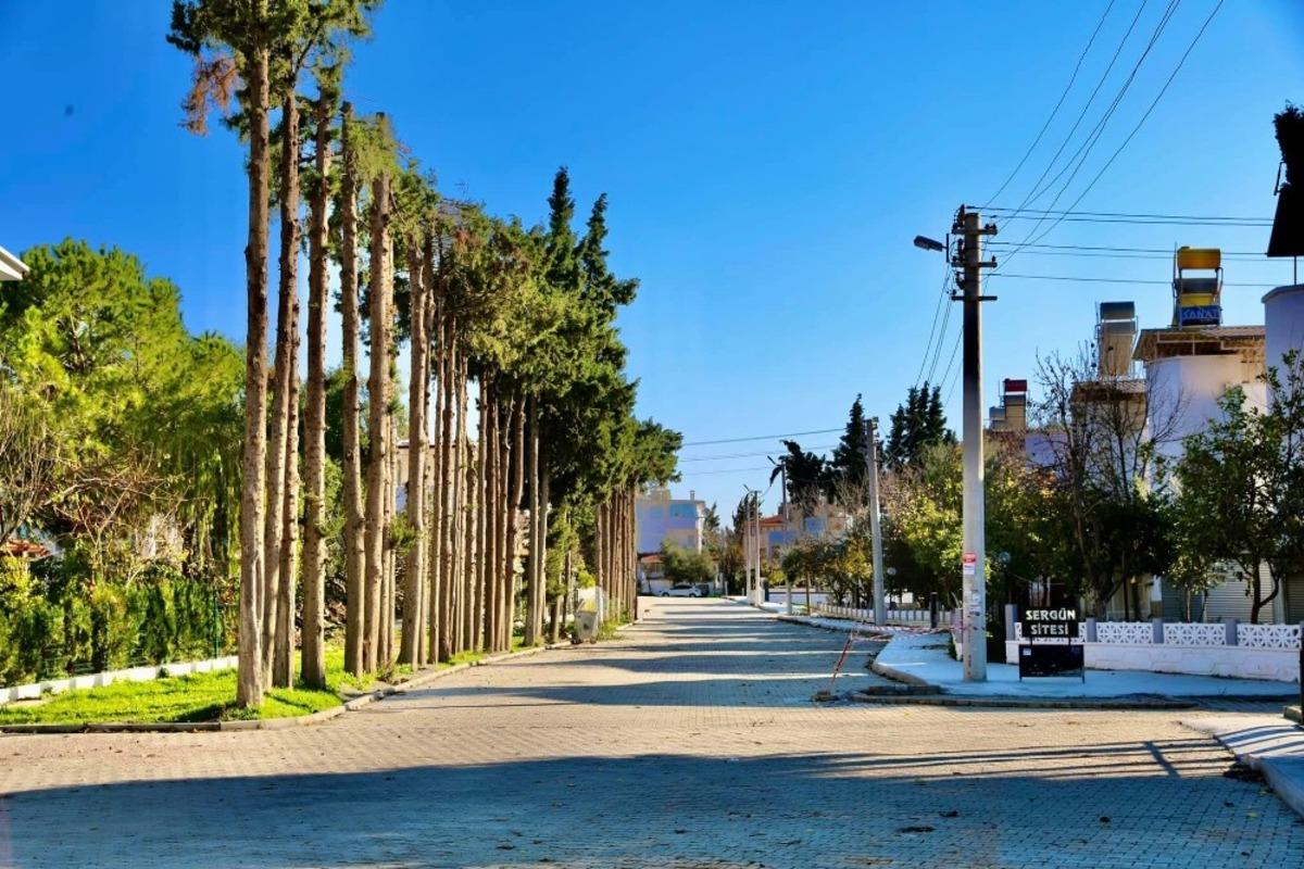 Didim&rsquo;de yol yapım &ccedil;alışmaları devam ediyor