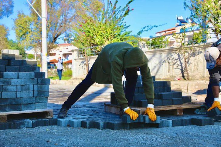 Didim’de yol yapım çalışmaları devam ediyor G2