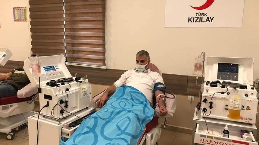 Korona virüsü yendi 8 defa plazma bağışında bulundu