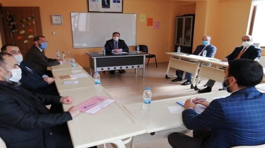 İlçe Müftüleri Aralık 2020 toplantısı Üzümlü’de gerçekleştirildi