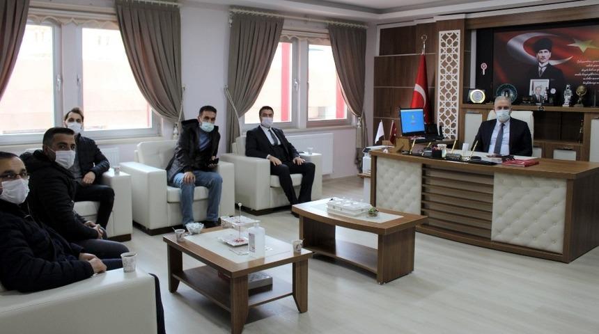 Bayburt AK Parti Merkez İlçe Başkanı Resul Kaya’dan Gümrükçü’ye ziyaret