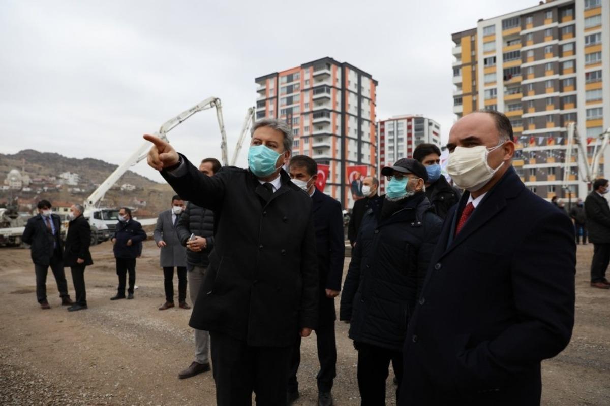 Melikgazi&rsquo;de dev eğitim kompleksinin temeli atıldı