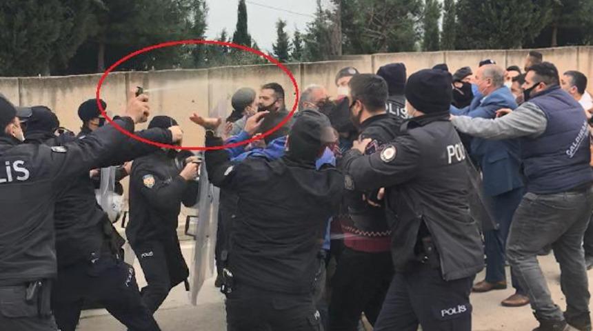 Bursa'da gergin anlar! Polise saldırdılar