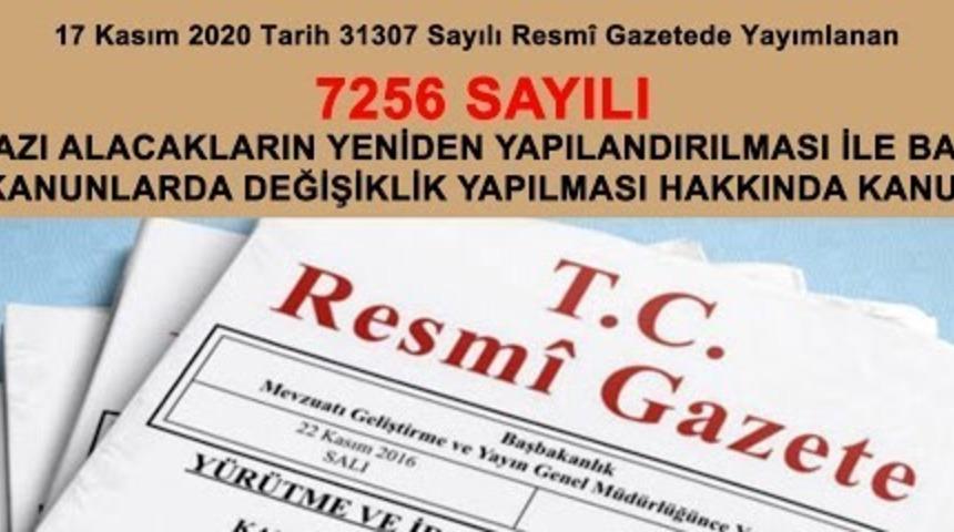 Kamuya borcu olan vatandaşlar i&ccedil;in yeni kanun