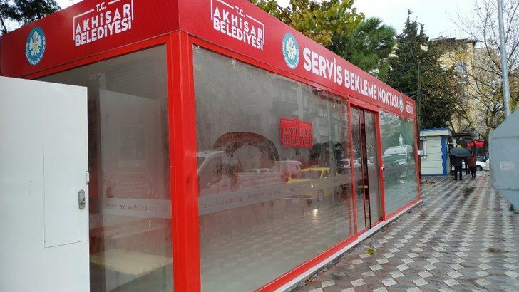 Akhisar Belediyesi kapalı işçi durak sayısını 5’e çıkarttı G3