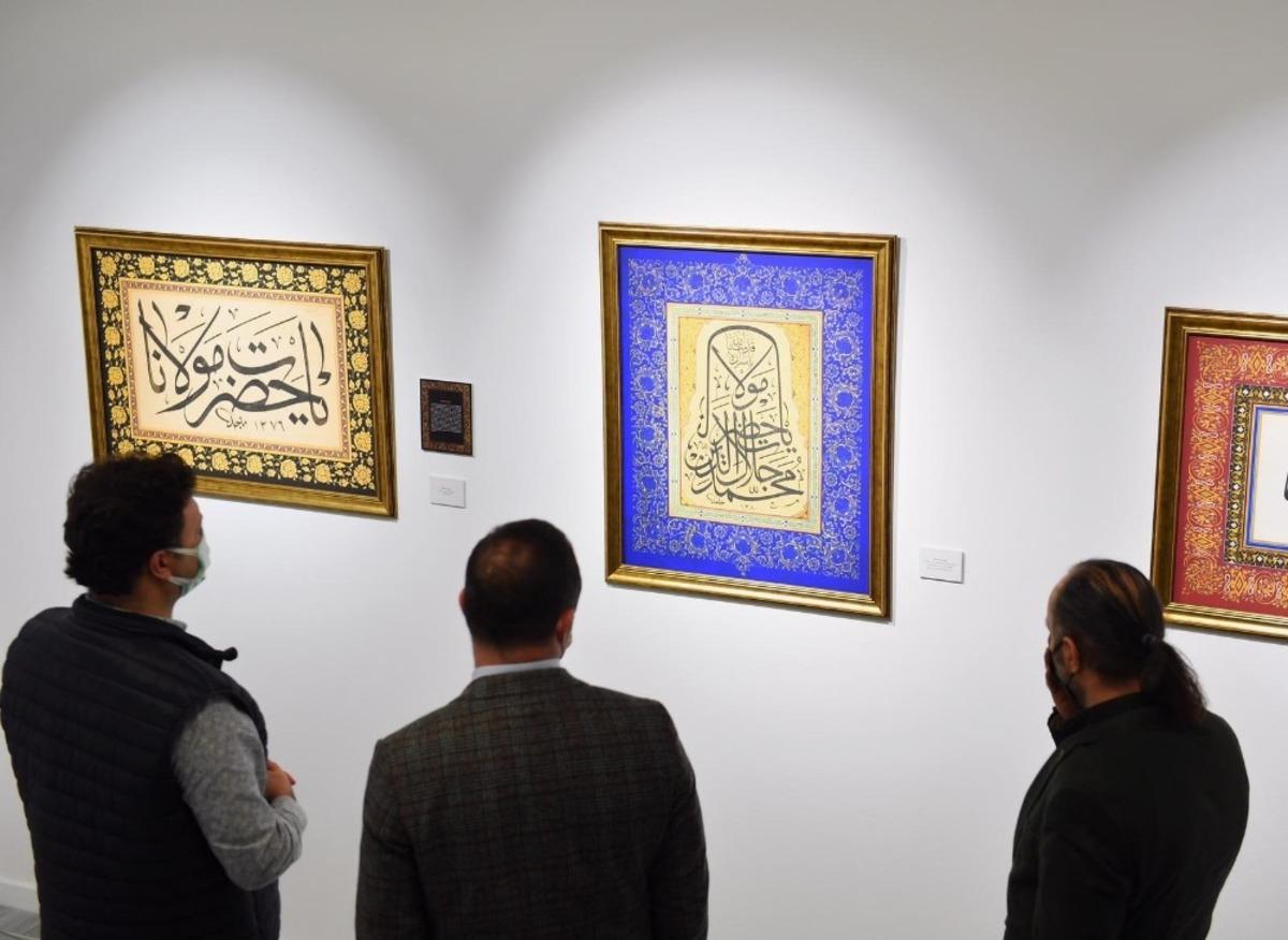 &lsquo;Mevleviliğin Hat Sanatına Yansımaları&rsquo; sergisi Beyoğlu&rsquo;nda a&ccedil;ıldı