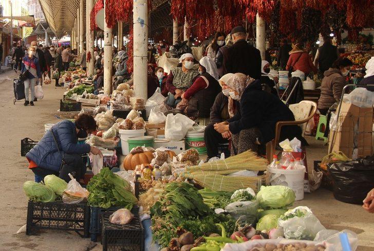 Vatandaşlar halk pazarında temkinli G1