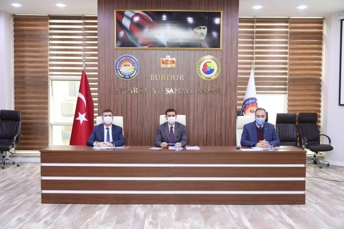 Burdur&rsquo;da M&uuml;teşebbis Heyeti Toplantısı Yapıldı