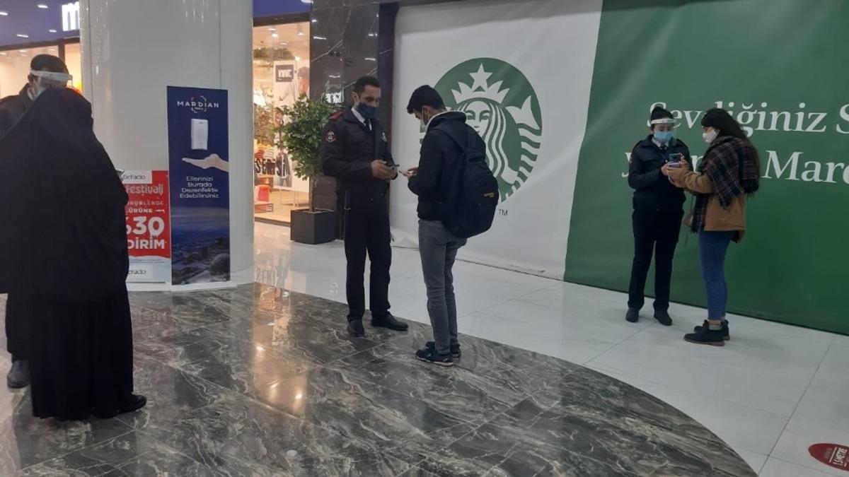 Mardian Mall AVM&rsquo;de HES kodu denetimi eksiksiz uygulanıyor
