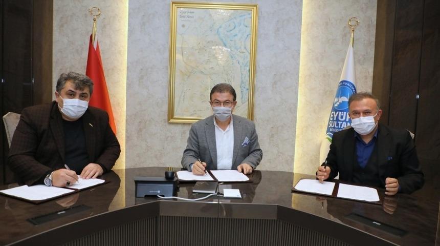 Başkan Deniz K&ouml;ken&rsquo;den bin 657 şirket &ccedil;alışanına yeni yıl m&uuml;jdesi