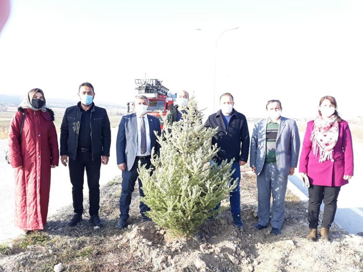 Alltıntaş&rsquo;ta yatırımlar incelendi, fidan dikimi yapıldı