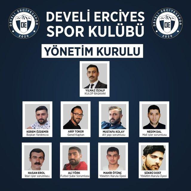 Develi Erciyesspor’da görev dağılımı yapıldı