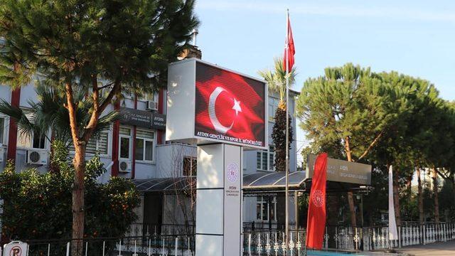 Gençlik Spor İl Müdürlüğü’ne Led ekranlı billboard kuruldu