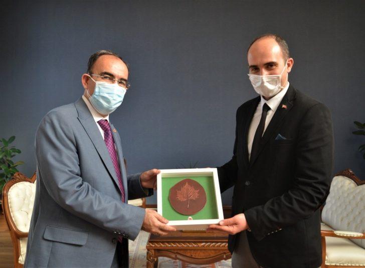 Mihalgazi Belediye Başkanı Akgün’den Rektör Beydemir’e ziyaret G2