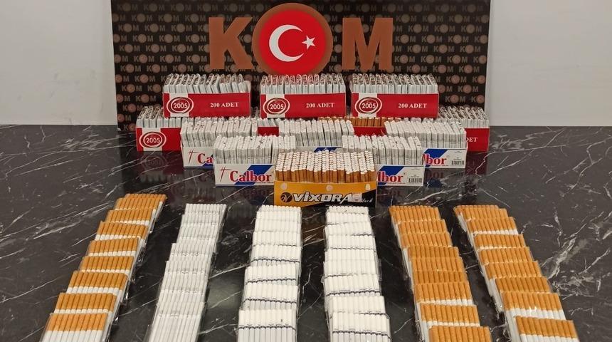 Kütahya’da kaçak tütün operasyonu