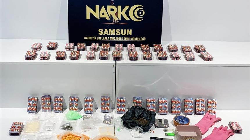 Samsun'da "torbacı" operasyonları: 5 g&ouml;zaltı