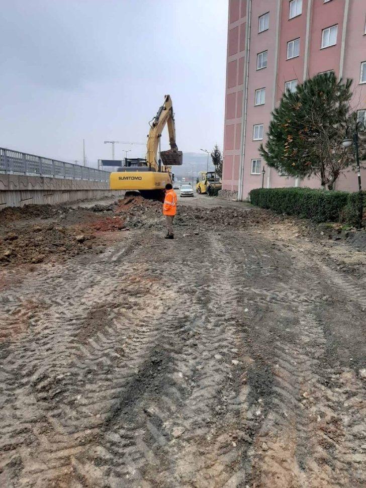 Tavşantepe TOKİ Konutları’na yeni asfalt yol G2